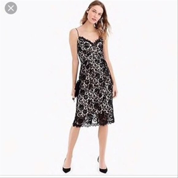 NEW Guipure Lace Spaghetti Strap Dress - Picture 2 of 4